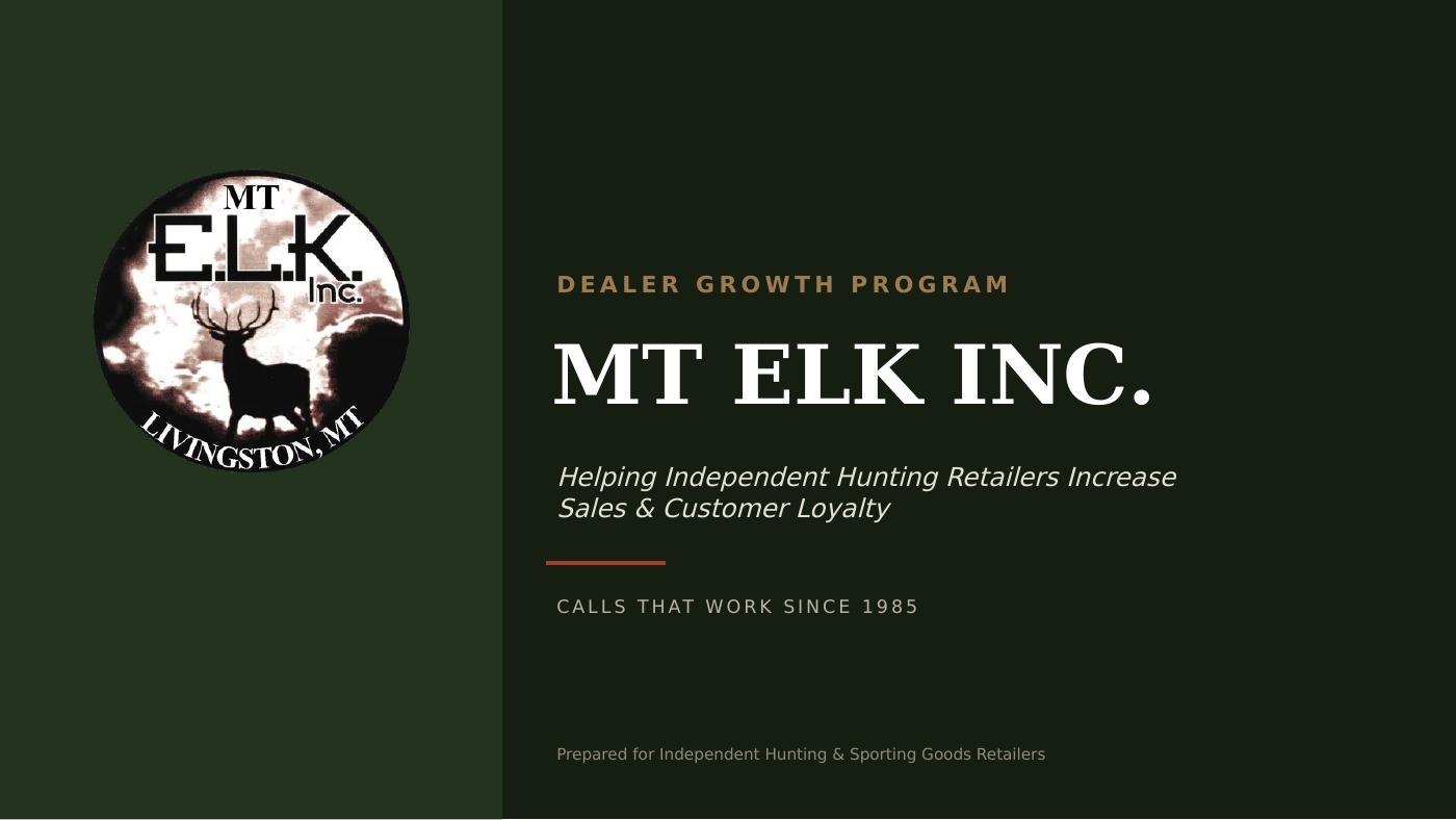 MT ELK digital product resource cover
